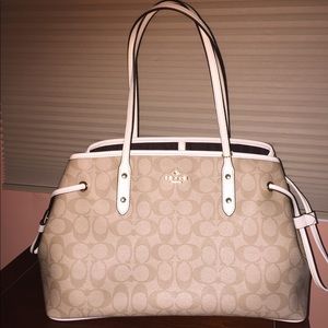 Coach drawstring carryall